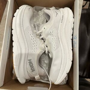 Men’s HOKA White Running Shoes